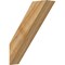 Ekena Millwork 6"W x 22"D x 28"H Traditional Rough Sawn Knee Brace, Western Red Cedar BRC06X22X28TRA00RWR - alternate 1
